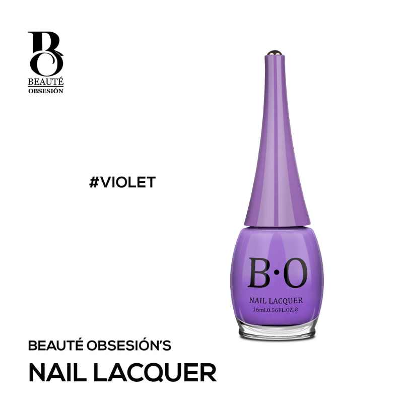 Beaute Obsesion Nail Polish Violet


