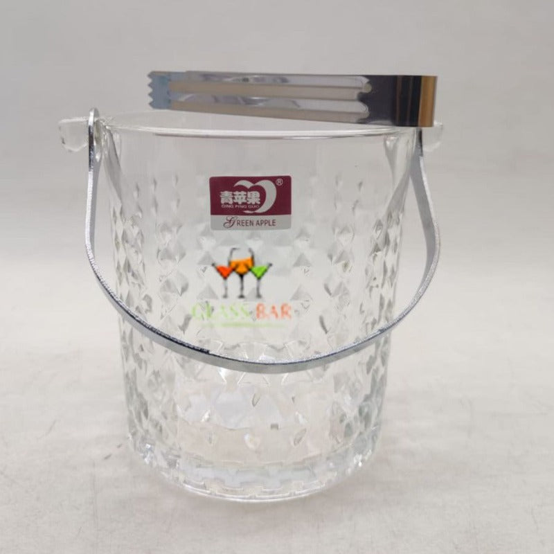 glass ice bucket