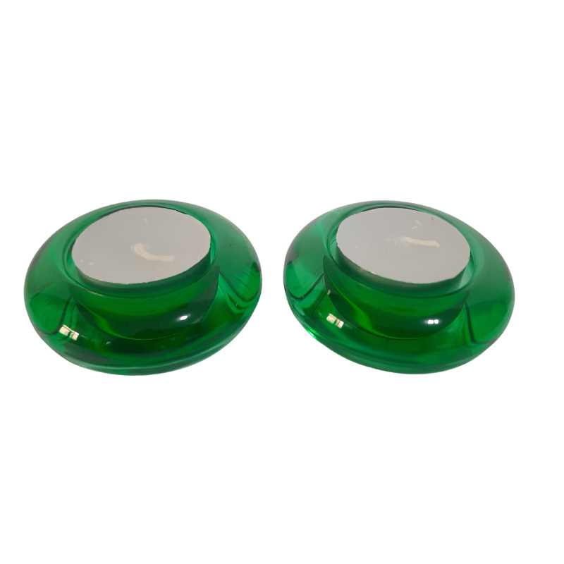 Glass Tealight Candle Holder