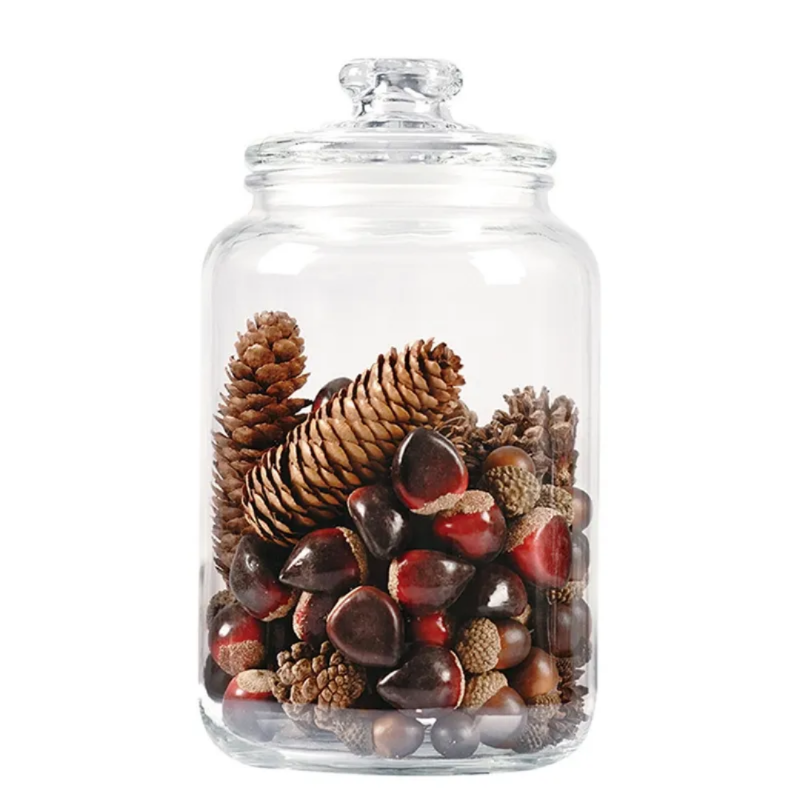 Airtight Food Storage Glass Jar 3L