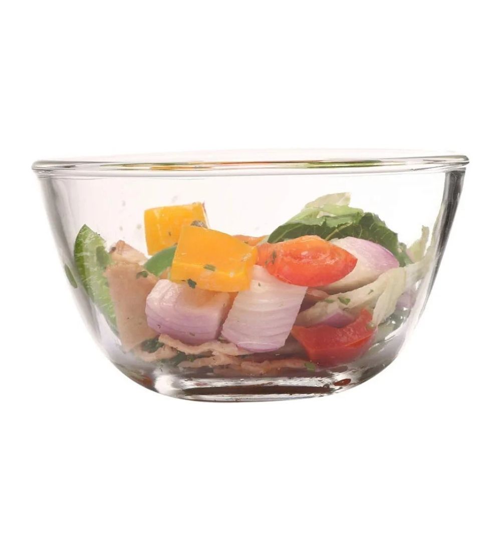 glass dessert bowl