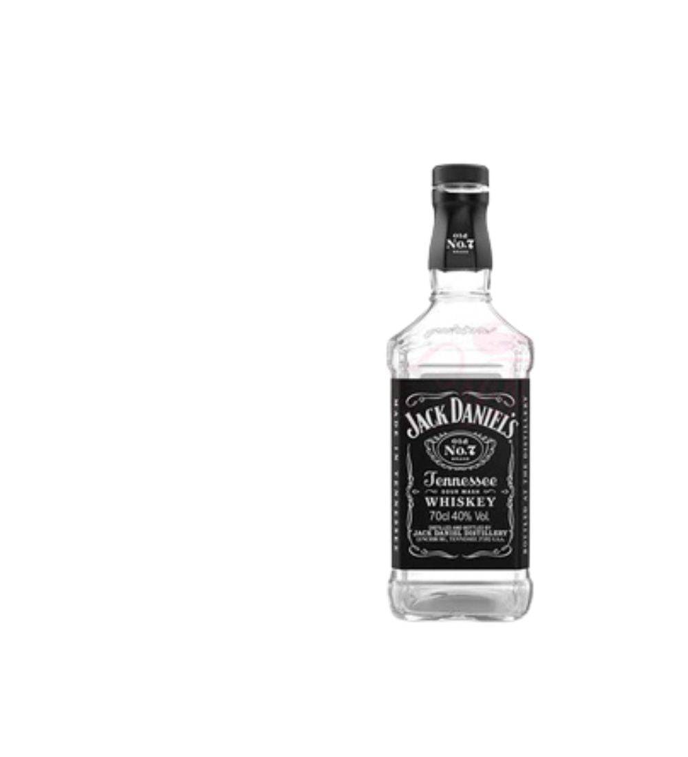 Jack Daniel Mini Bottle - Cake Topper | 13 cm Whiskey Gift for birthday cakes and party decorations. Ideal for themed cake decoration in Sri Lanka.