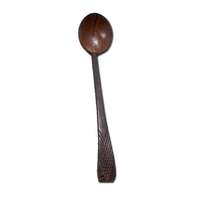 Coconut Shell Long Handle Spoon