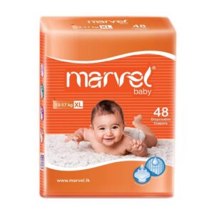 Marvel Baby Diapers Xl 48pcs Pack