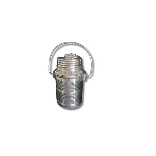 Best Stainless Steel Milk Can Online Price in Sri Lanka, 1 L milk/ghee container with lid and handle for secure kitchen storage.