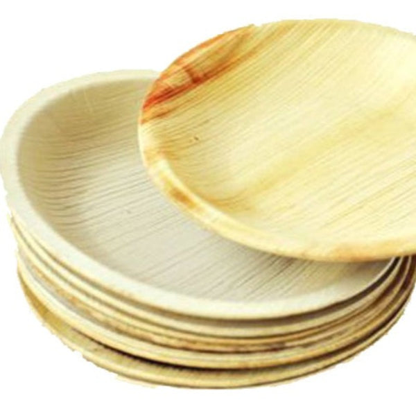 Areca Palm Leaf Plates 10 inch Round 