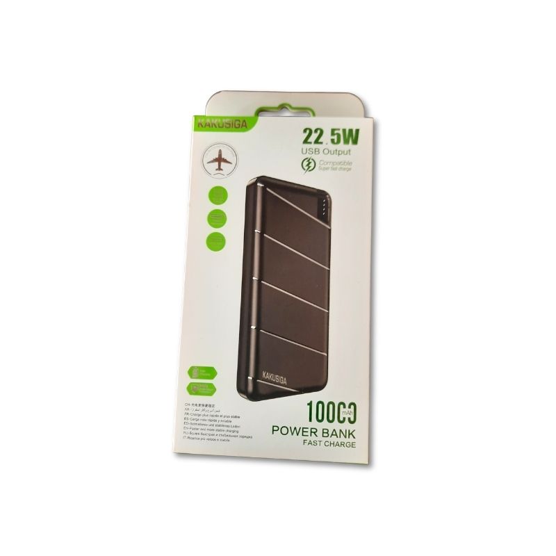 KAKUSIGA 22.5W Fast Charge Power Bank 10000mAh