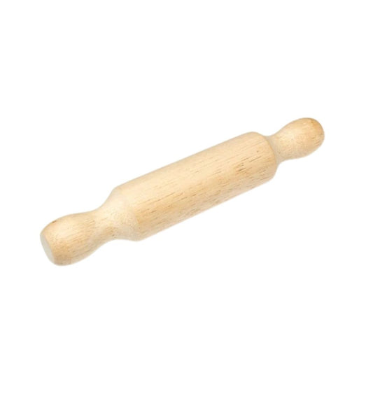 Mini Wooden Rolling Pin Ergonomic Design from Bamagate.com, ideal for uniform dough rolling and DIY kitchen projects, crafted in Sri Lanka.