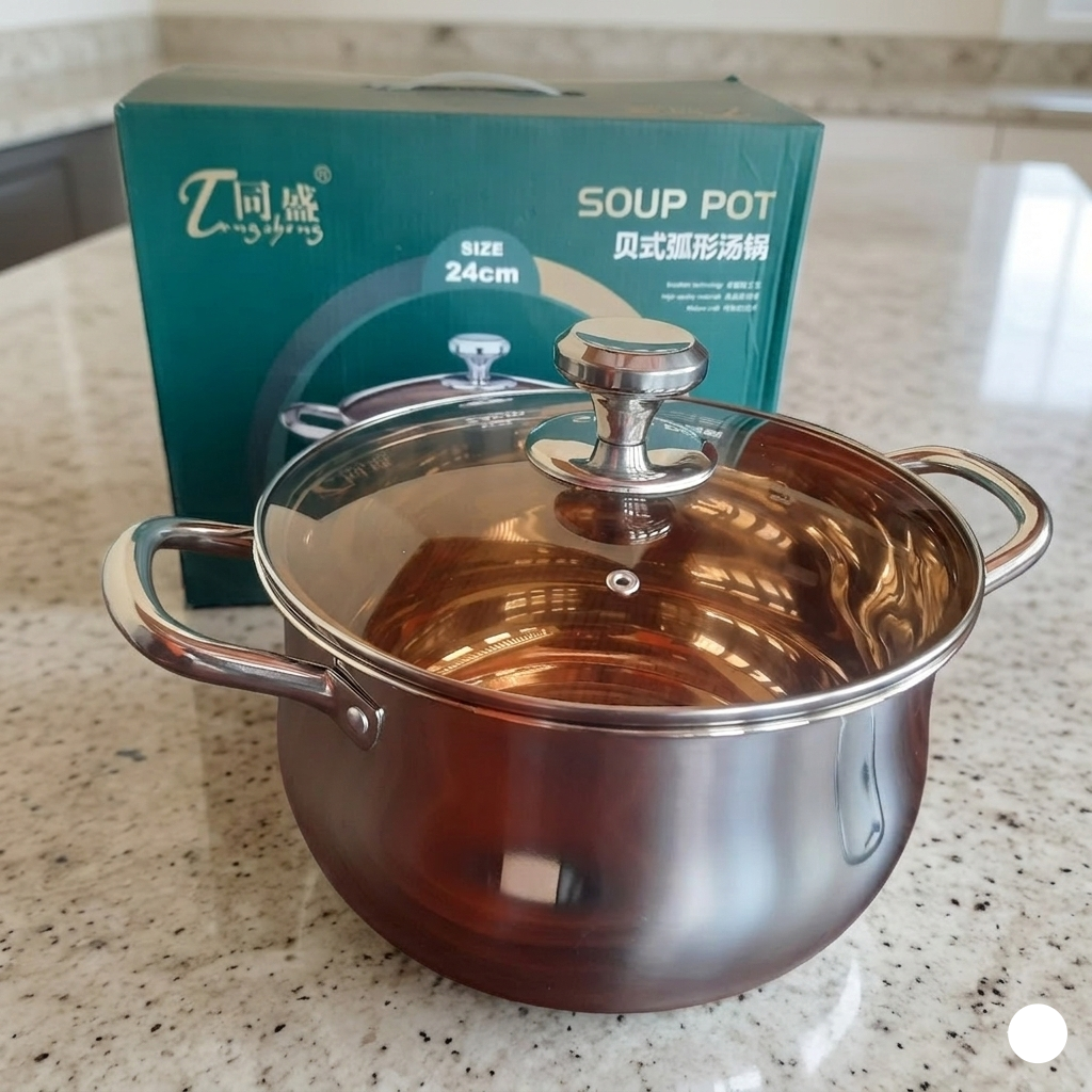 stainless steel cookware pot