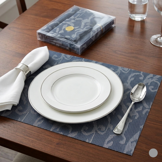 pvc table mat  6pcs set