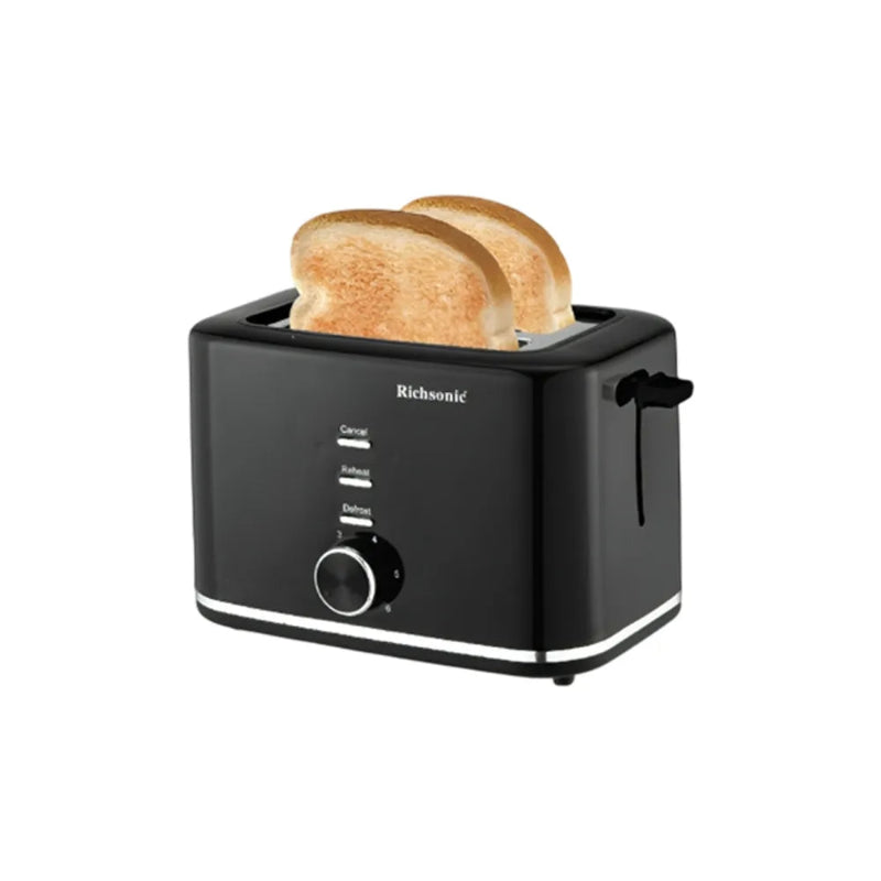  toaster with slices of bread