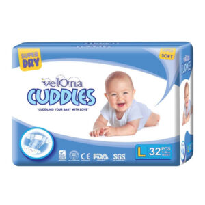 Velona Cuddles Size L 32 Pcs Pack