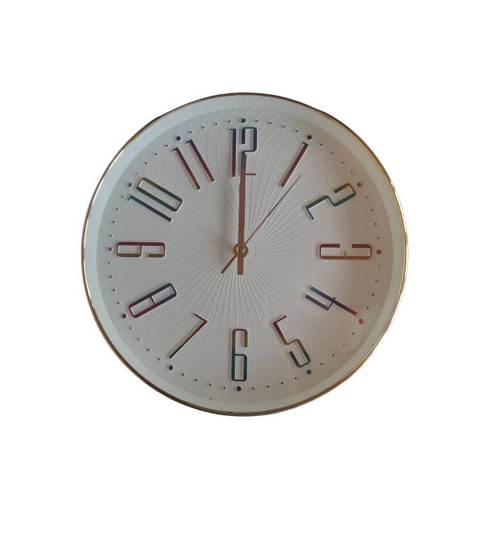 Rose Gold Wall Clock Battery Operated