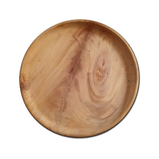 wooden plate