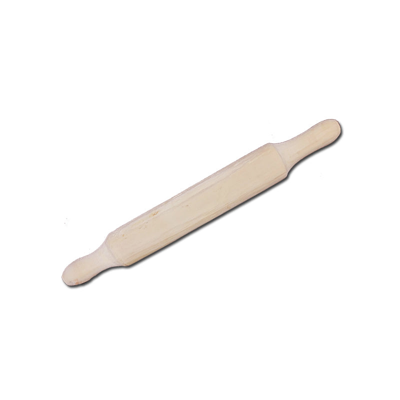 Handcrafted 15-inch Ergonomic Wooden Rolling Pin for Baking