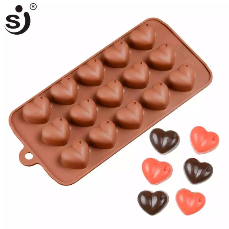 silicone chocolate candy mold