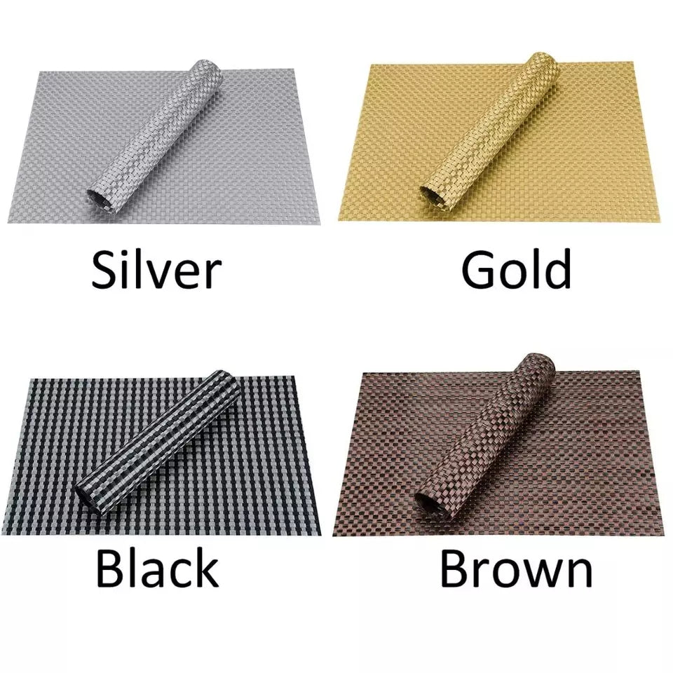 PVC Table Mat 6 PCS