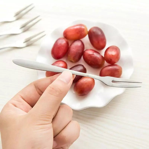 fruit fork stainless steel