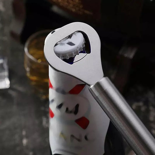 stainless steel lid bottle opener