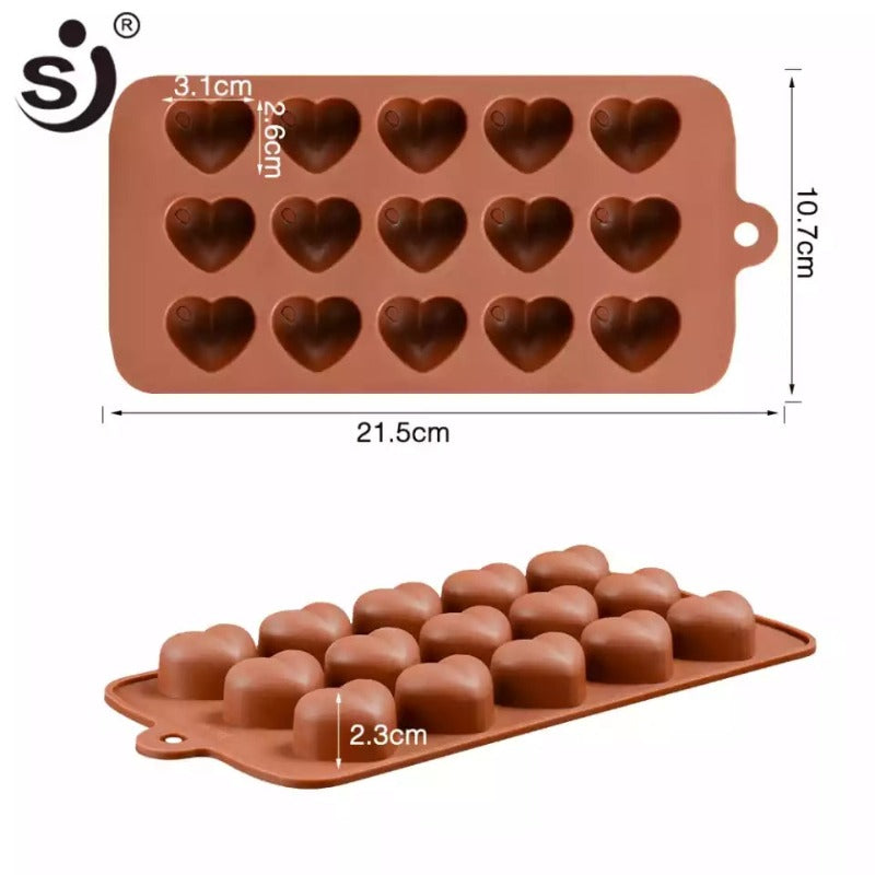 silicone chocolate candy mold
