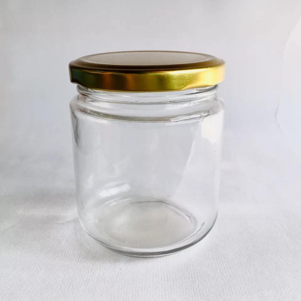 300 ml Clear Glass Sealed Jam Bottle for Storage Food, Honey - Bamagate
