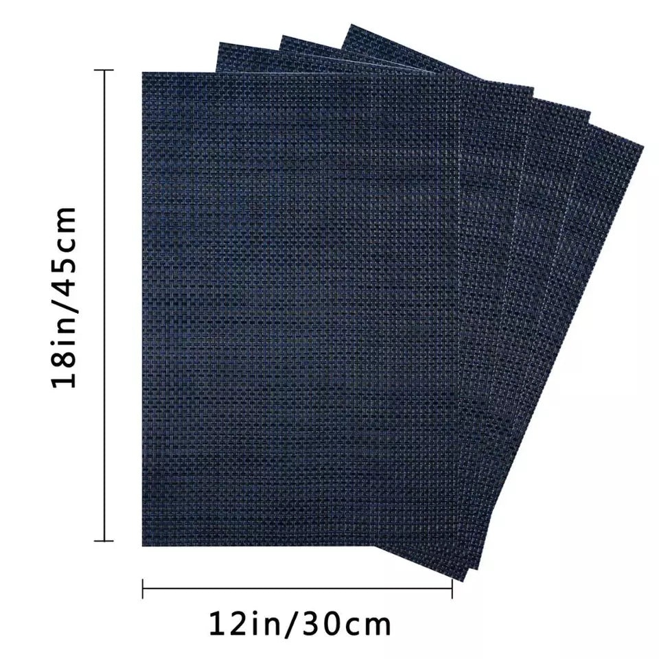 PVC Table Mat 6 PCS