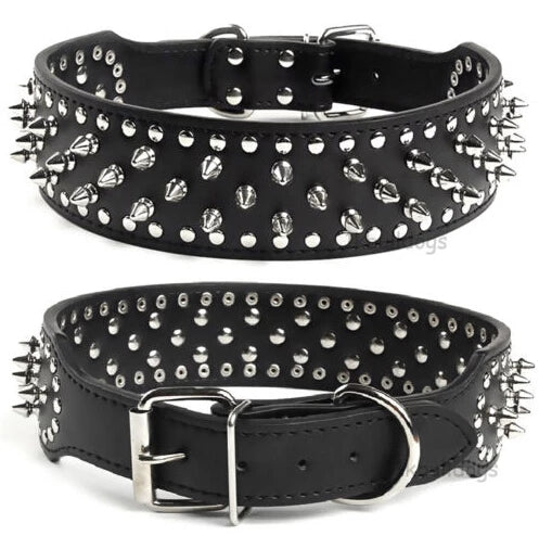Large Dog Collar with Spike