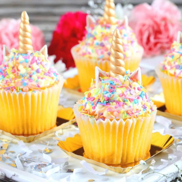 edible sprinkle cupcake
