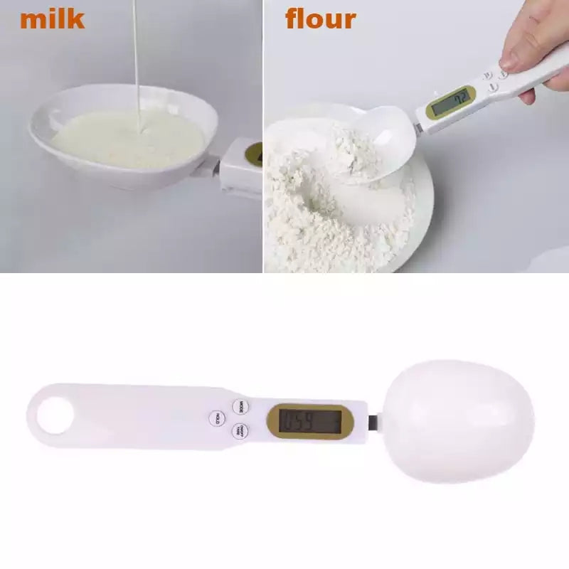digital spoon scale measuring