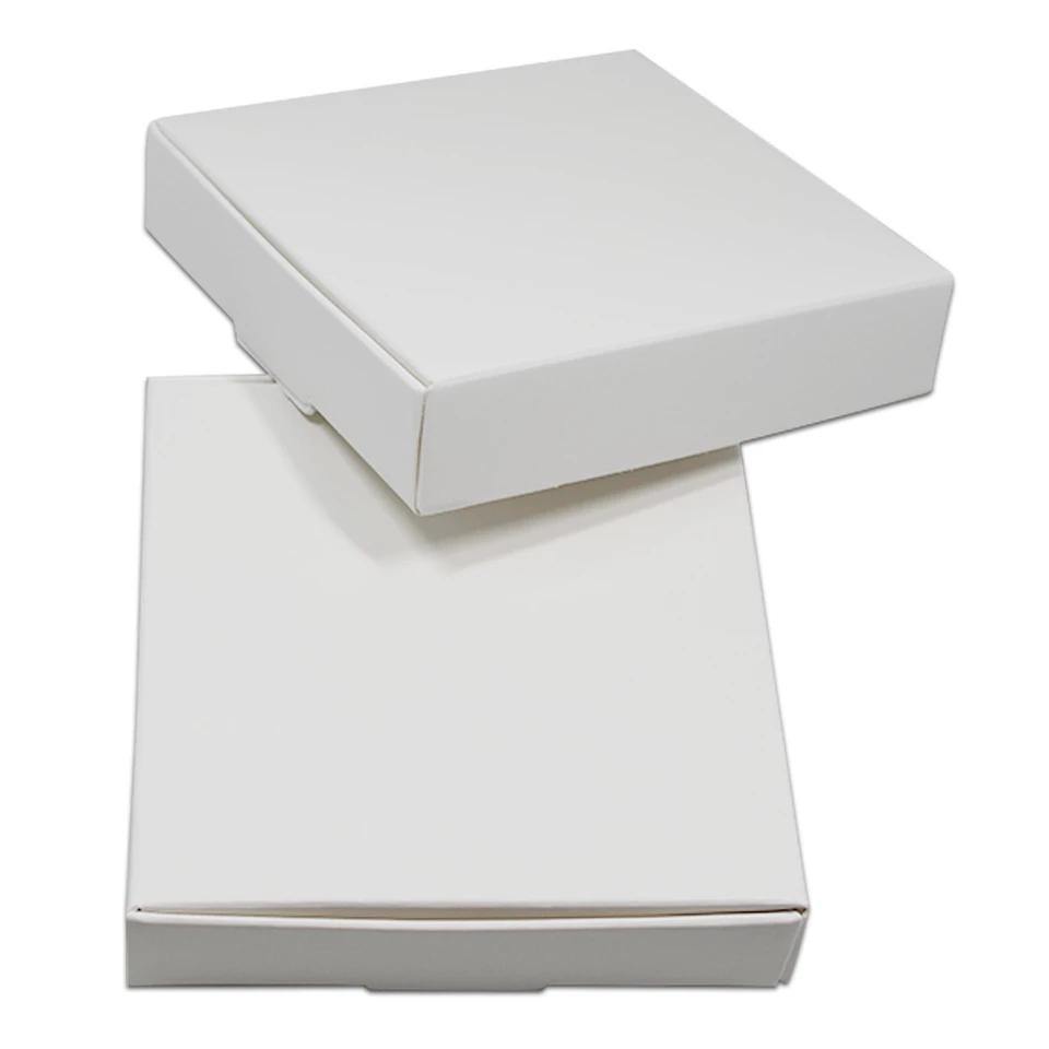 25PCS/Lot Foldable White Paperboard Box For Lunch Pack Sweet Box - Bamagate