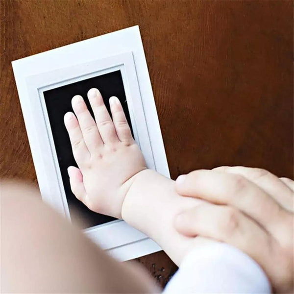Newborn Baby Handprint Photo Souvenir