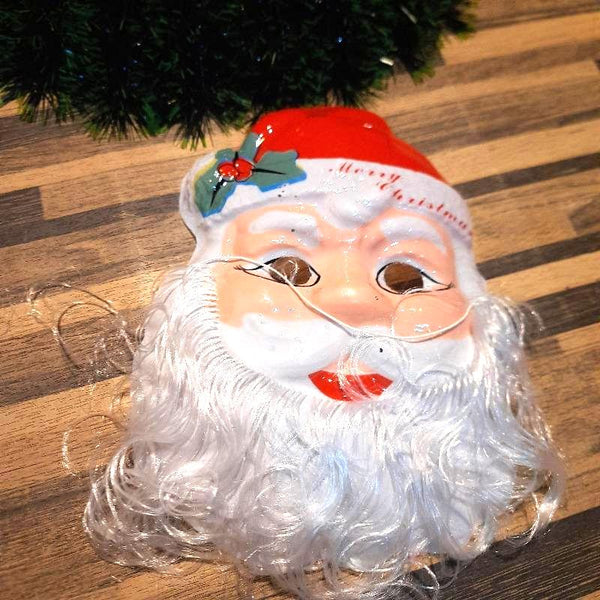 Santa Claus Face Cover For Costume