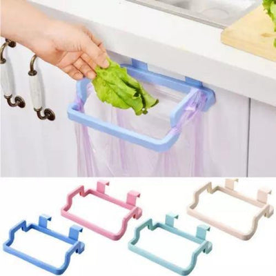 Kitchen Rack Trash Bag Pantry Hook Holder - Bamagate