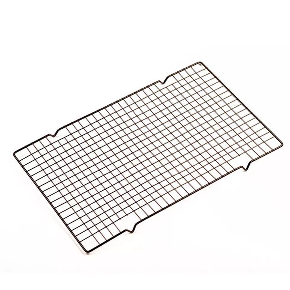 Black Non-stick Cake Cooling Rack Steel Wire - Bamagate
