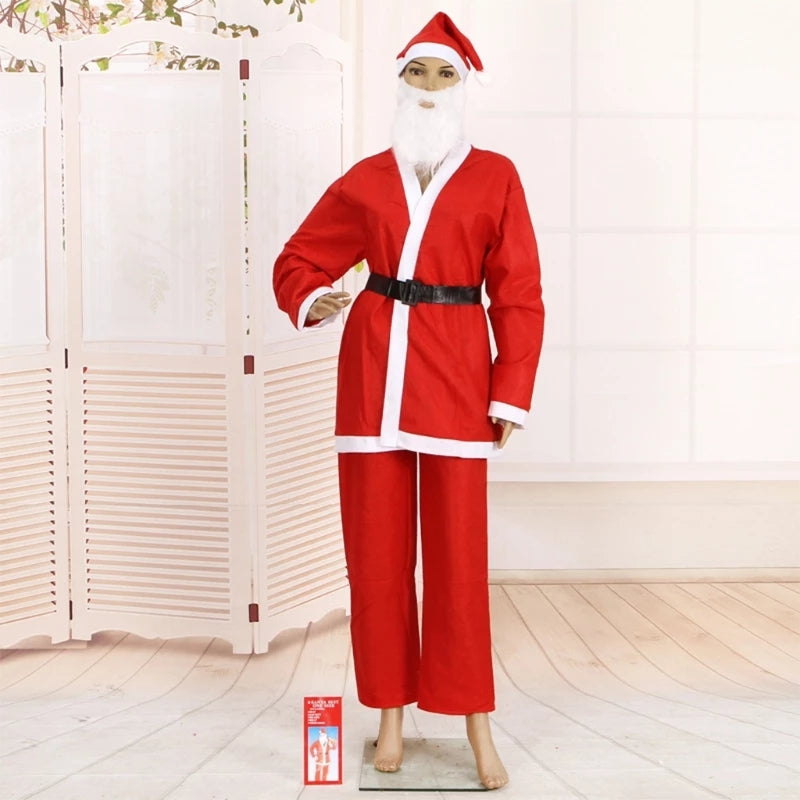 Christmas Santa Claus Outfit Adult