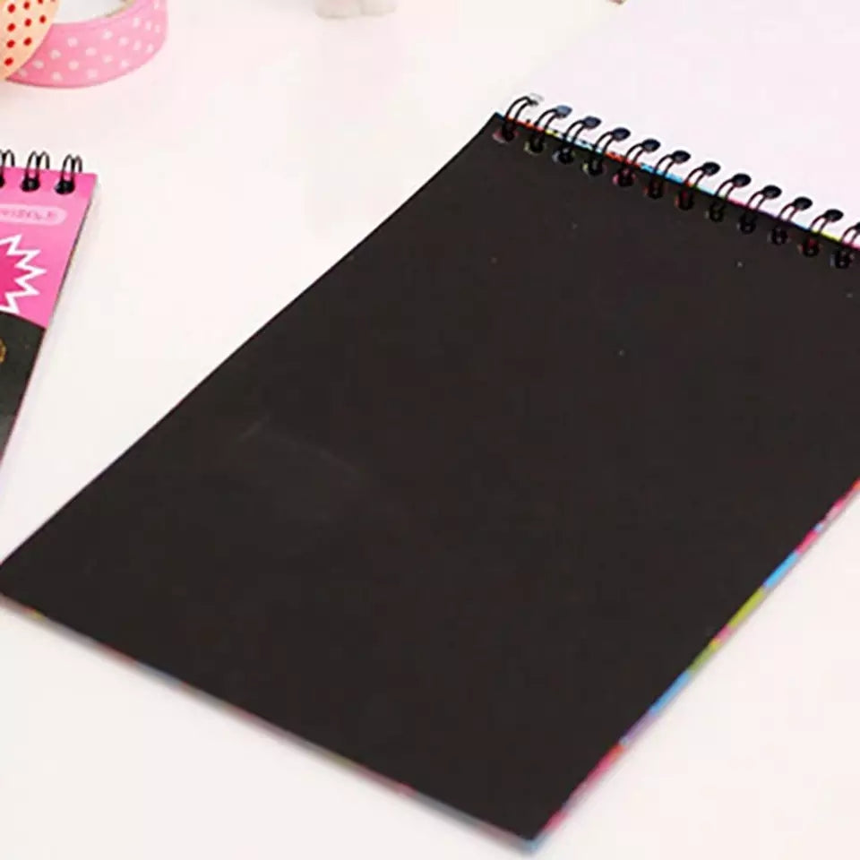 Hot Scratch Colors Magic Note Book