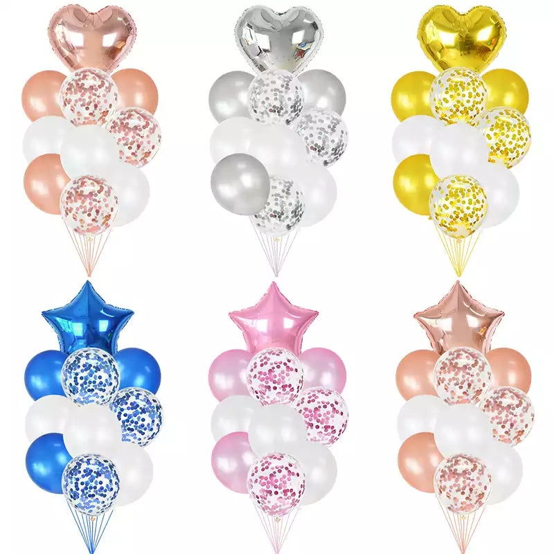 Aluminum Foil Balloon Set