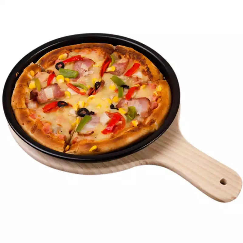 wooden pizza plate tray