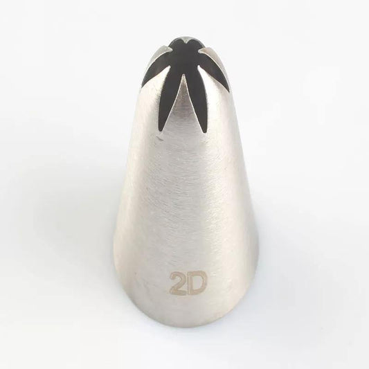 2D Rose Flower Cream Piping Nozzles - Bamagate