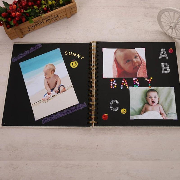 Baby Memory Book Photo Album Gift 7 x 7 inch