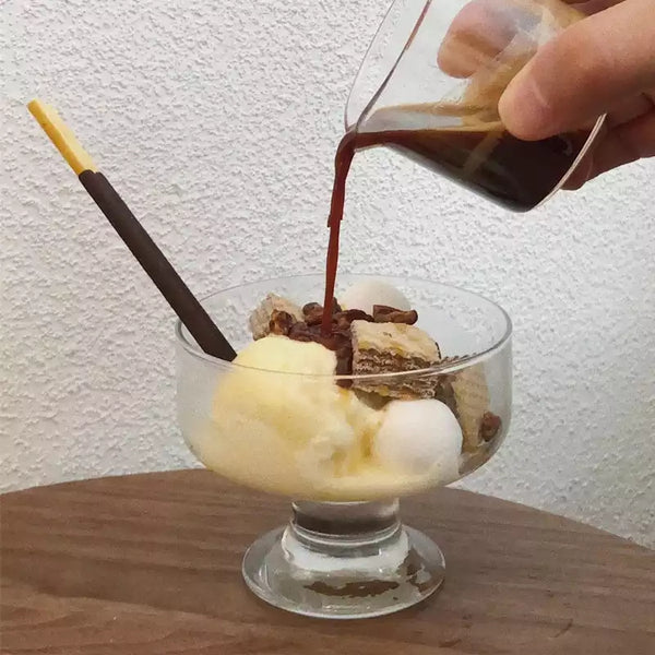ice cream glass cup