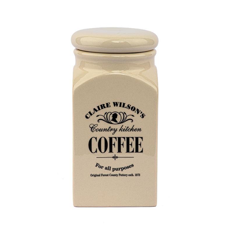 Ceramic Canister Coffee, Tea Milk Powder & Sugar Storage Set - 500 g - bamagate-com
