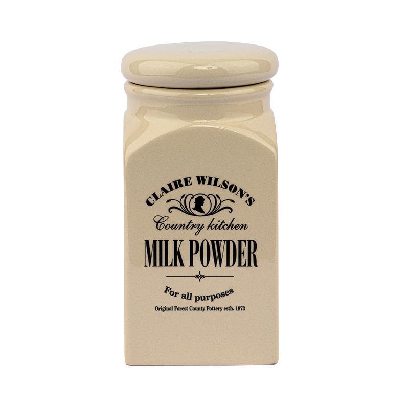 Large Ceramic Canister Coffee, Tea Milk Powder & Sugar Storage Set - bamagate-com