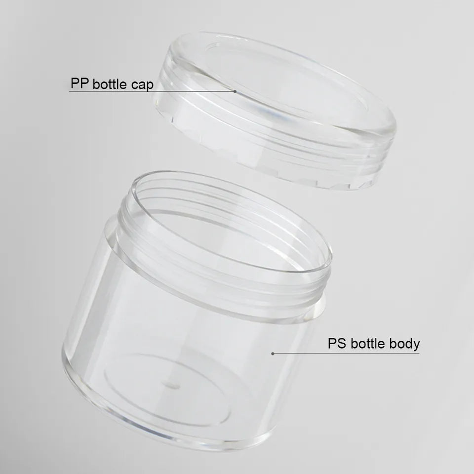 Face Cream Empty Clear Jar 25 ml