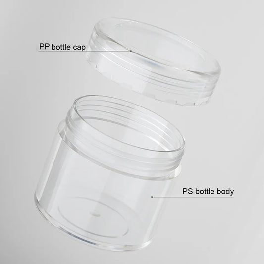 Face Cream Empty Clear Jar 25 ml