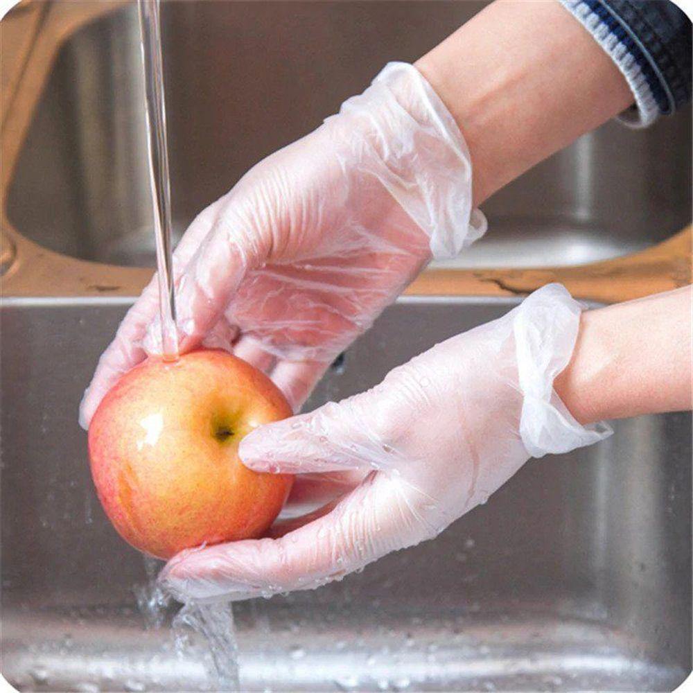 100PCS Disposable Cooking Hand Gloves