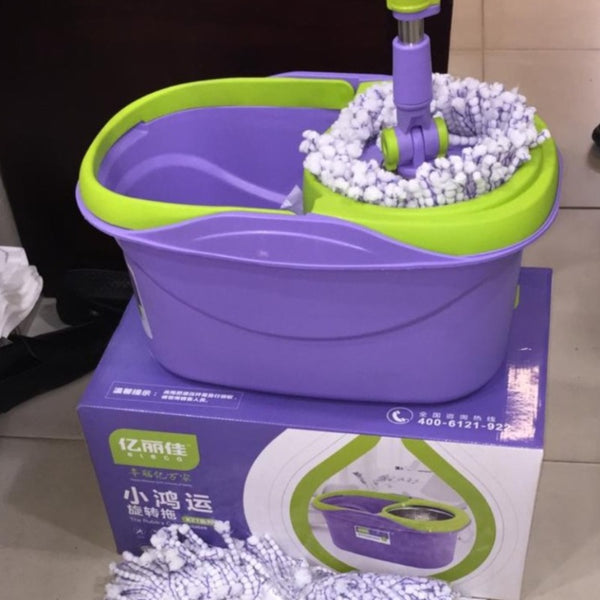 magic spin mop with bucket