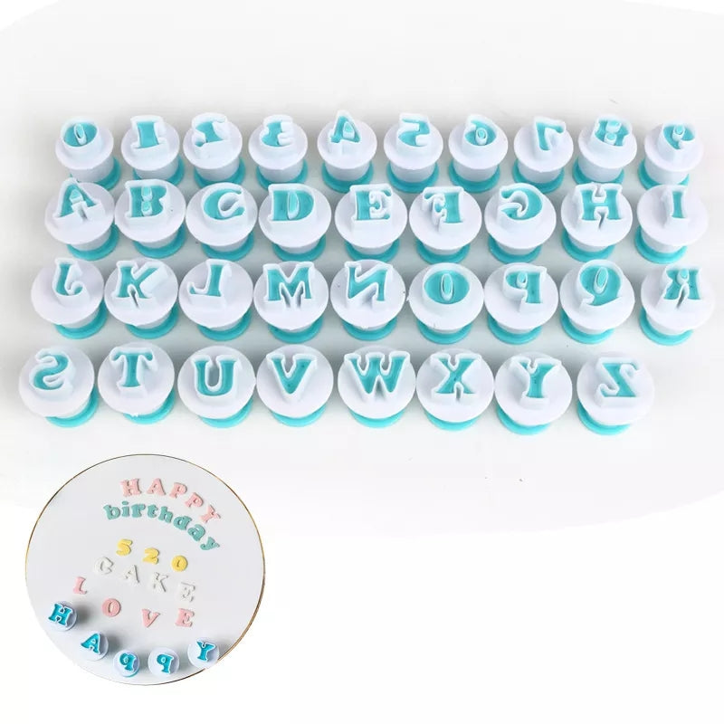  Icing Cake Letters Mold