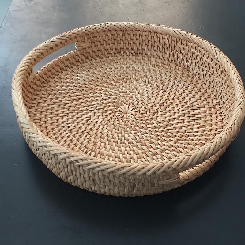 rattan tray