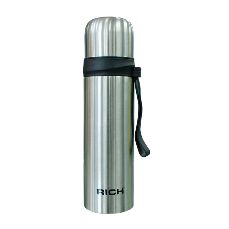 RICH Stainless Steel Flask with Pouch 500 ml